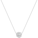 Medium White Gold Diamond Pendant