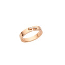 Liens Évidence Ring Rose Gold Diamond 0.02ct | 080542