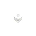 Joséphine Aigrette Earring White Gold Pearls Diamonds | 083293