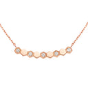 Bee de Chaumet Pendant Rose Gold Diamond 0.27ct | 083983