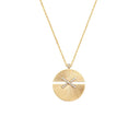 Jeux de Liens Harmony Large Model Pendant Yellow Gold Diamond 0.36ct | 084224