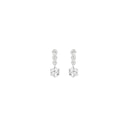 Bee Earrings White Gold Diamonds 0.50ct | 084774