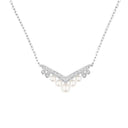 Joséphine Aigrette Pendant White Gold Pearl Diamond 1.58ct | 084966