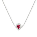 Joséphine Aigrette Pendant White Gold Rubellite Diamond 0.80ct | 085145