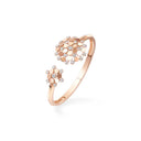 Bee Motif Bracelet Rose Gold Diamonds 1.74ct | 085406