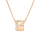 Bee de Chaumet Medium Model Pendant Rose Gold Diamond 0.60ct | 085420