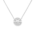 Jeux de Liens Harmony Small Model Pendant White Gold Diamond 0.35ct | 085437