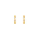 Hoop Earrings Yellow Gold Diamonds 0.41ct | 085475