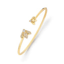 Bee Motif Bracelet Yellow Gold Diamonds 0.29ct | 085822