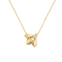 Bee de Chaumet Pendant Yellow Gold Diamond 0.03ct | 085823