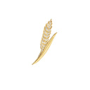 Ear of Wheat Diamond Brooch in 18-Carat Yellow Gold | 085865