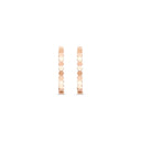 Bee de Chaumet Hoop Earrings Rose Gold 28mm | 085935