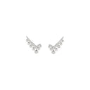 Joséphine Aigrette Earrings White Gold Diamonds 0.49ct | 085961