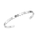 Bee Motif Bracelet Platinum 5mm | 085973