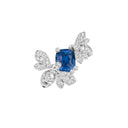 Bee Brooch White Gold Sapphire & Diamonds | 086006