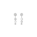 Bee Earrings White Gold Diamonds 0.62ct | 086153