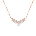 Joséphine Aigrette Pendant Rose Gold Pearl Diamond 1.35ct | 086202