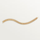 Belle Vante Flexible Double Row Bracelet Yellow Gold 9.2mm
