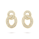 Olympia Earrings with Diamonds