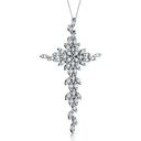 Ghirlanda Necklace in 18k White Gold with White Diamonds