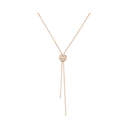 Medium Rose Gold Diamond Pendant