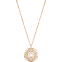 Medium Rose Gold Diamond Pendant