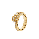 Serpenti Viper Ring Belle Vante Ethical Yellow Gold Diamonds