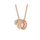 Serpenti Viper Necklace Belle Vante Ethical Rose Gold Diamonds