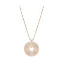 Medium Rose Gold Diamond Decor Palace Pendant