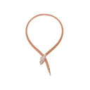 Serpenti Necklace Belle Vante Ethical Rose Gold Diamonds Onyx