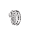 Serpenti Viper Ring Belle Vante Ethical White Gold Diamonds