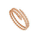 Serpenti Viper Bracelet Belle Vante Ethical Rose Gold Diamonds