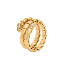 Serpenti Viper Ring Belle Vante Ethical Yellow Gold Diamonds
