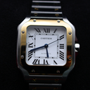 Cartier De Santos W2SA0016 Medium Model White Dial 2023