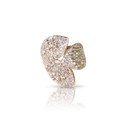 Three Leaves Ring in Rose Gold