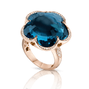 Bon Ton Ring in 18k Rose Gold