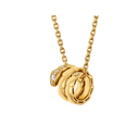 Serpenti Viper Necklace Belle Vante Ethical Yellow Gold Diamonds