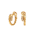 Serpenti Viper Earrings Belle Vante Ethical Yellow Gold Diamonds