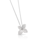 Petit Garden Necklace in 18k White Gold with Diamonds