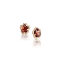 Figlia dei Fiori Stud Earrings in Rose Gold