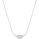 Medium White Gold Diamond Necklace