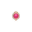 Tubogas Earrings Belle Vante Ethical Rose Gold Rubellite Diamonds