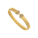 Tubogas Bracelet Belle Vante Ethical Yellow Gold Diamonds
