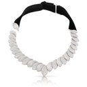 Aleluiá Collier Combination in 18k White Gold with Diamonds