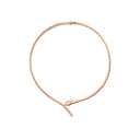 Serpenti Viper Necklace Belle Vante Ethical Rose Gold