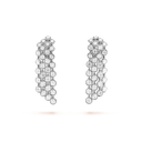Palmyre 4 Rows Earrings with Diamonds