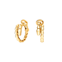 Serpenti Viper Earrings Belle Vante Ethical 18 kt Yellow Gold