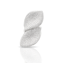 Aleluiá Ring in 18k White Gold with Diamonds