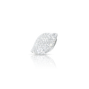 Aleluiá Ear Cuff in 18k White Gold with Diamonds
