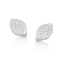 Aleluiá Earrings in 18k White Gold with White Diamonds
